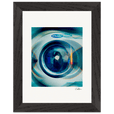 Around and Around Framed print 15x20 cm / 6x8″ Black frame 6