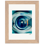 Around and Around Framed print 15x20 cm / 6x8″ Wood frame 3
