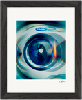 Around and Around Framed print 13x18 cm / 5x7″ White frame 73