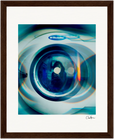 Around and Around Framed print 20x25 cm / 8x10″ Dark wood frame 34