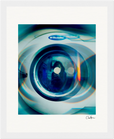 Around and Around Framed print 20x25 cm / 8x10″ White frame 8