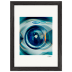 Around and Around Framed print 21x29.7 cm / 8x12" Black frame 19