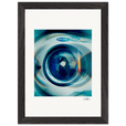 Around and Around Framed print 21x29.7 cm / 8x12" Black frame 19