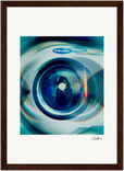 Around and Around Framed print 21x29.7 cm / 8x12" Dark wood frame 35