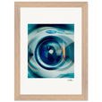 Around and Around Framed print 21x29.7 cm / 8x12" Wood frame 26