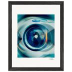 Around and Around Framed print 27x35 cm / 11x14″ Black frame 32