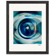 Around and Around Framed print 27x35 cm / 11x14″ Black frame 32