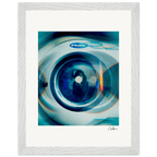Around and Around Framed print 27x35 cm / 11x14″ White frame 9