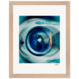 Around and Around Framed print 27x35 cm / 11x14″ Wood frame 20