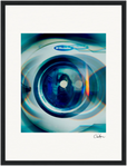 Around and Around Framed print 30x40 cm / 12x16″ Black frame 50