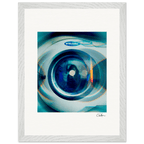Around and Around Framed print 30x40 cm / 12x16″ White frame 24