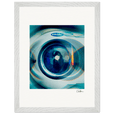 Around and Around Framed print 30x40 cm / 12x16″ White frame 24