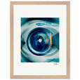 Around and Around Framed print 30x40 cm / 12x16″ Wood frame 29
