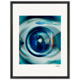 Around and Around Framed print 45x60 cm / 18x24″ Black frame 31