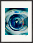 Around and Around Framed print 45x60 cm / 18x24″ Black frame 31
