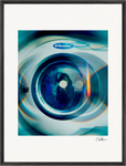 Around and Around Framed print 60x80 cm / 24x32″ Black frame 1