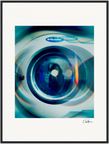 Around and Around Framed print 60x80 cm / 24x32″ Dark wood frame 40