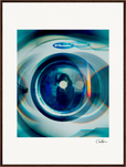 Around and Around Framed print 60x80 cm / 24x32″ Dark wood frame 40