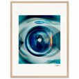Around and Around Framed print 60x80 cm / 24x32″ Wood frame 25