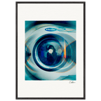 Around and Around Framed print 70x100 cm / 28x40″ Black frame 36