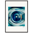 Around and Around Framed print 70x100 cm / 28x40″ Black frame 36