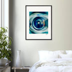 Around and Around Framed print A1 (59.4 x 84.1 cm) Wood frame 87