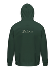 Balance Shadow of Self“ Hoodie Bottle Green , 10