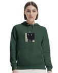 Balance Shadow of Self“ Hoodie Bottle Green , 13