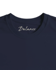 Balance Shadow of Self“ T-shirt French Navy , 17