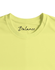 Balance Shadow of Self“ T-shirt Light Yellow 35