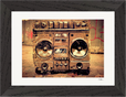 Blast Off Framed print 13x18 cm / 5x7″ Black frame 40