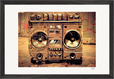 Blast Off Framed print 30x45 cm / 12x18″ Black frame 47