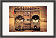 Blast Off Framed print 30x45 cm / 12x18″ Black frame 47
