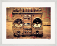 Blast Off Framed print 40x50 cm / 16x20″ White frame 14