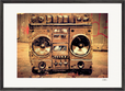 Blast Off Framed print 50x70 cm / 20x28″ Black frame 50