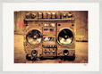 Blast Off Framed print 50x70 cm / 20x28″ White frame 16