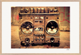 Blast Off Framed print 60x90 cm / 24x36″ Wood frame 35