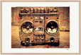 Blast Off Framed print 60x90 cm / 24x36″ Wood frame 35