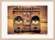 Blast Off Framed print A1 (59.4 x 84.1 cm) Wood frame 37