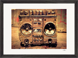 Blast Off Framed print A3 (29.7 x 42 cm) Black frame 56