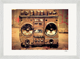 Blast Off Framed print A3 (29.7 x 42 cm) White frame 22