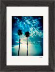 Bubbles and Sky Sticks Framed print 13x18 cm / 5x7″ Black frame 42