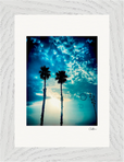 Bubbles and Sky Sticks Framed print 13x18 cm / 5x7″ White frame 12