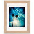 Bubbles and Sky Sticks Framed print 15x20 cm / 6x8″ Wood frame 29