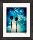 Bubbles and Sky Sticks Framed print 20x25 cm / 8x10″ Black frame 39