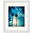 Bubbles and Sky Sticks Framed print 20x25 cm / 8x10″ White frame 6