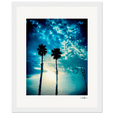 Bubbles and Sky Sticks Framed print 20x25 cm / 8x10″ White frame 8