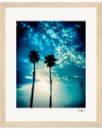 Bubbles and Sky Sticks Framed print 20x25 cm / 8x10″ Wood frame 32