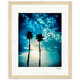 Bubbles and Sky Sticks Framed print 20x25 cm / 8x10″ Wood frame 32