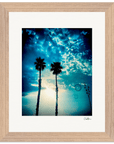 Bubbles and Sky Sticks Framed print 20x25 cm / 8x10″ Wood frame 22